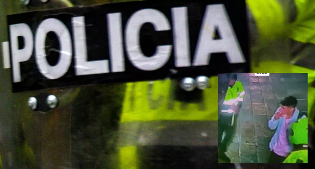 Video de policía golpeando a ciudadano en Bosa, sur de Bogotá