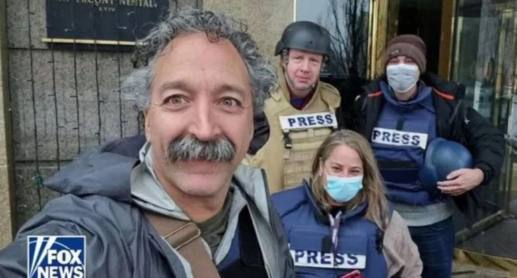 Mueren en Ucrania camarógrafo y productora de cadena Fox por emboscada rusa