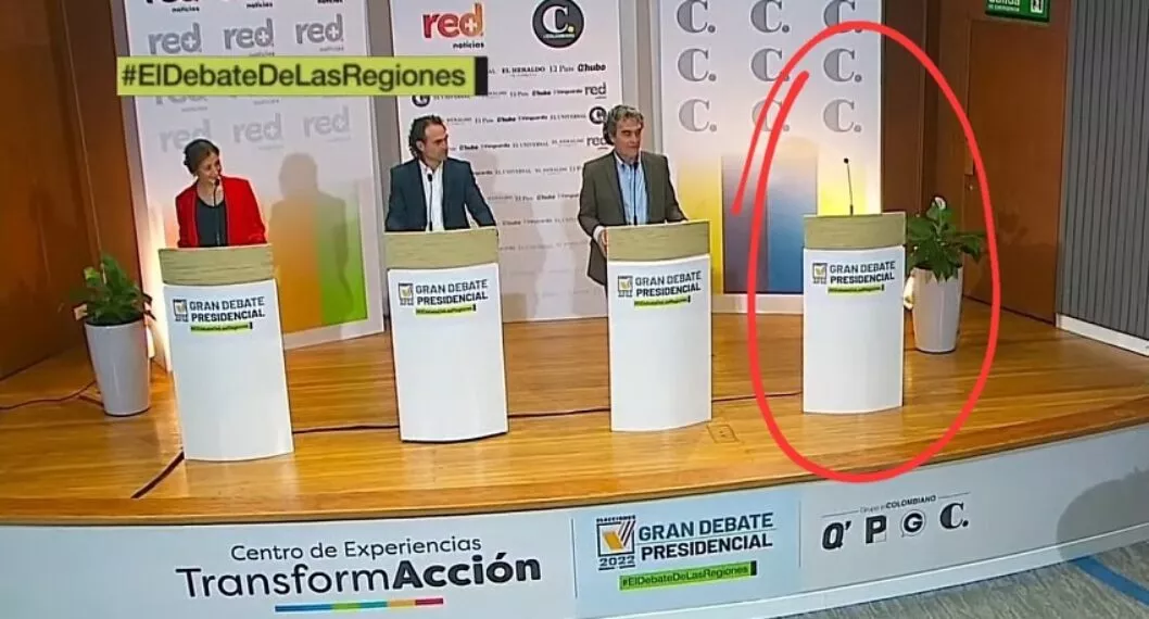 Íngrid Betancourt, Federico Gutiérrez y Sergio Fajardo, en debate de las regiones.