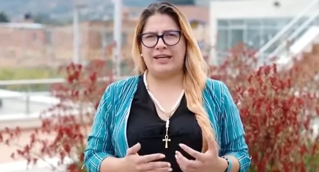 Mábel Sua, alcaldesa de Usme (Bogotá) que denunciará a su papá por corrupto.