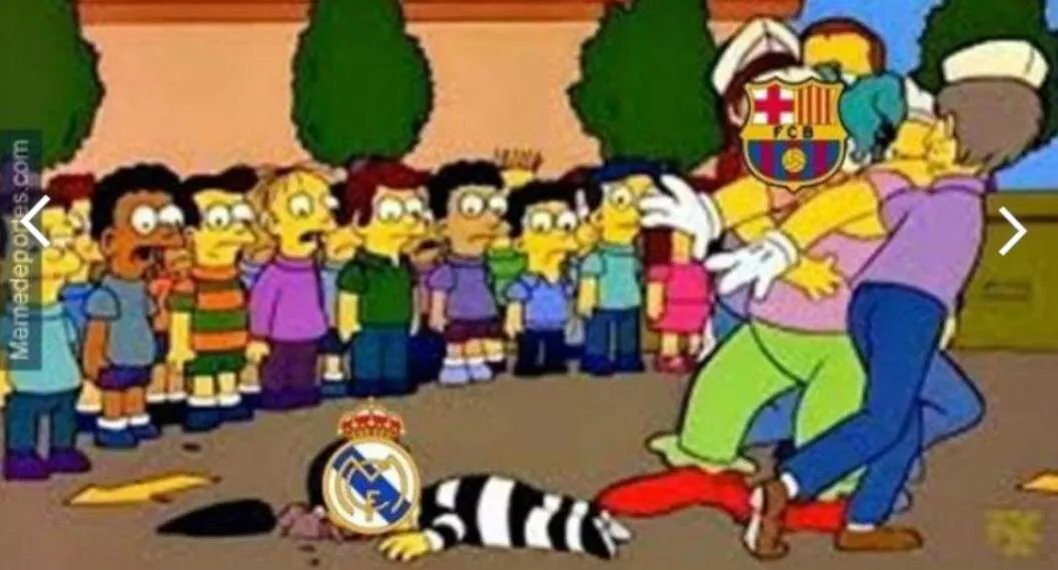 Memes de Barcelona vs Real Madrid, en nota de Memes por goleada de Real Madrid. ante Barcelona.