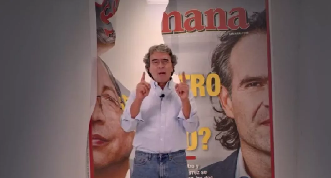 Sergio Fajardo rompió portada de revista Semana en video de campaña