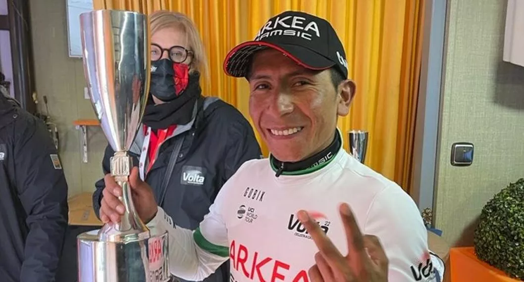 Nairo Quintana es líder de la Vuelta a Cataluña.