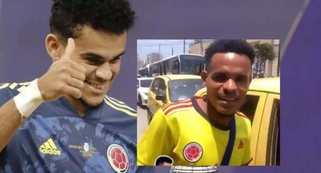 Doble de 'Lucho' Díaz llegó a sede de Colombia y sorprendió hasta Javier Hernández Bonnet