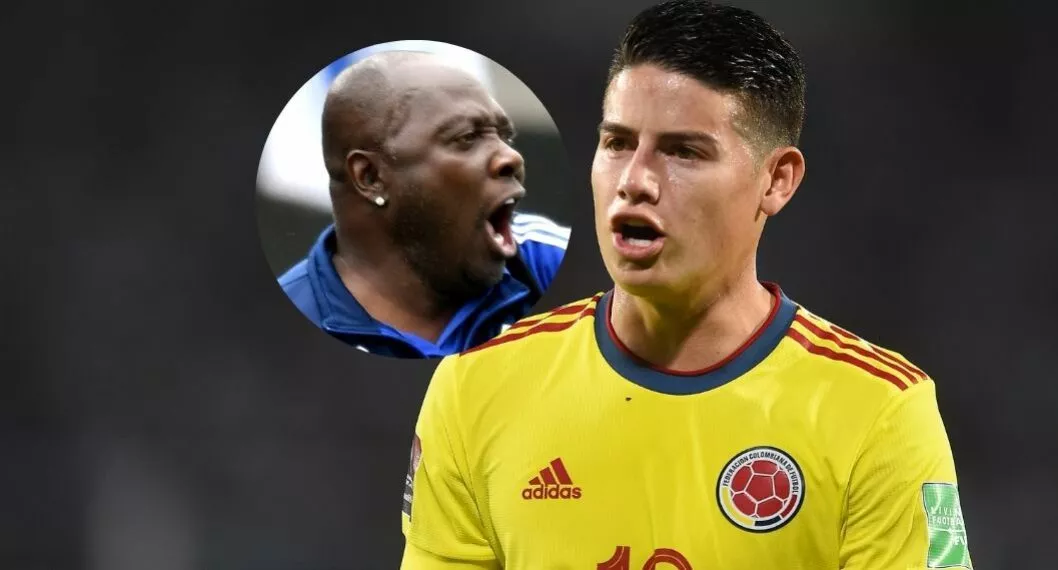 Fotos de Freddy Rincón y James Rodríguez, en nota de cómo criticó Rincón a James Rodríguez en Selección Colombia.