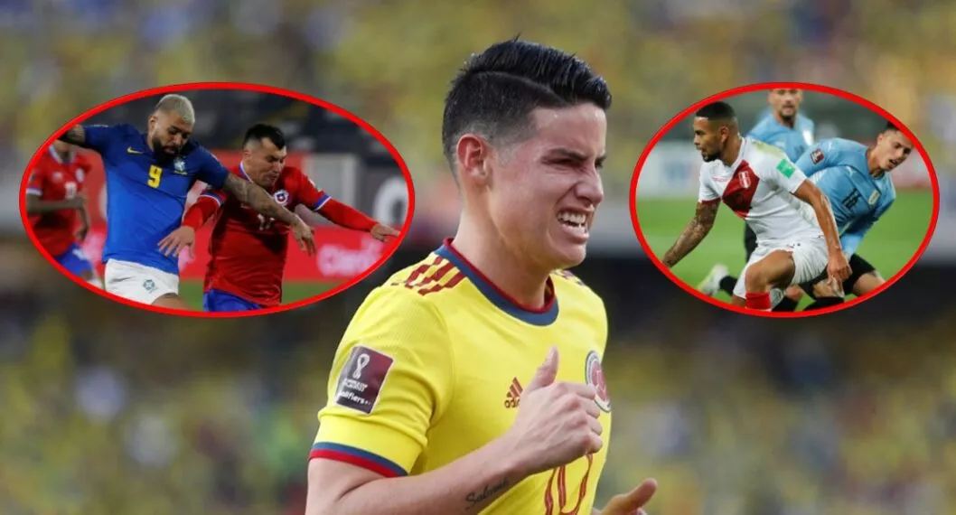 Transmisión del partido de hoy de la Selección Colombia contra Bolivia y resultados en vivo de los partidos de Uruguay vs Perú, Brasil vs Chile.