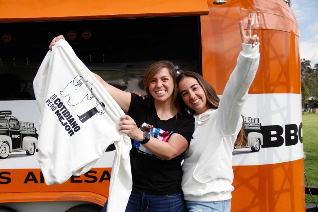 Juanita León y María Carolina Gutiérrez.