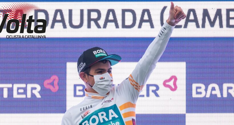 El ciclista colombiano del Bora fue protagonista de la competencia desde la primera etapa. 