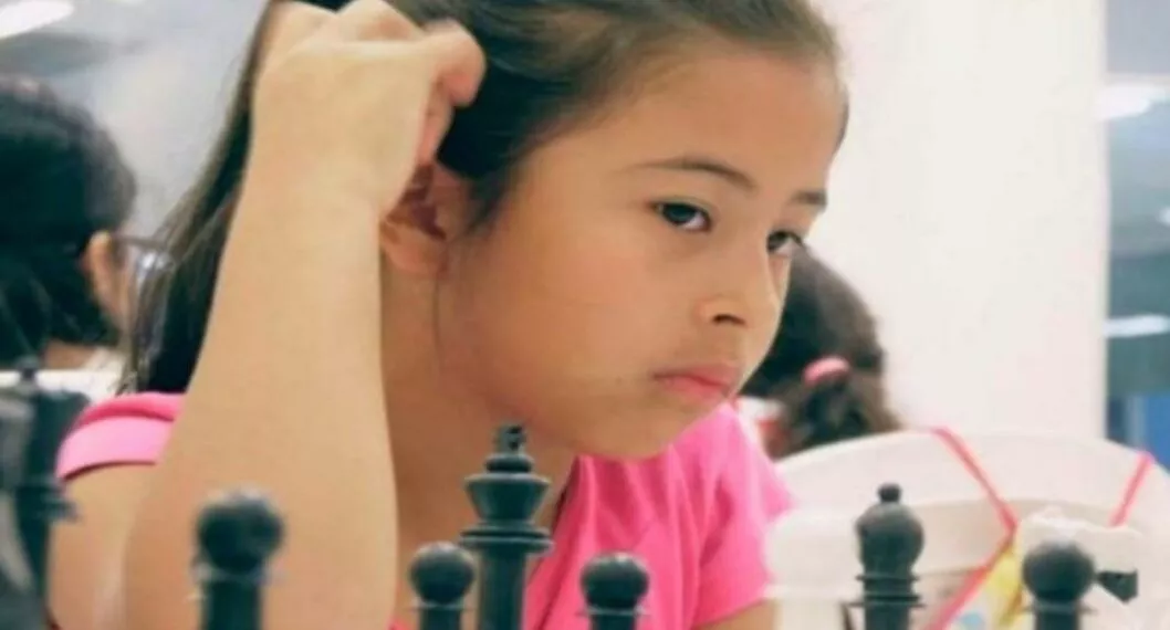 Juana Valentina González Velásquez, es tres veces campeona nacional de ajedrez y ha representado a Colombia en torneos internacionales.