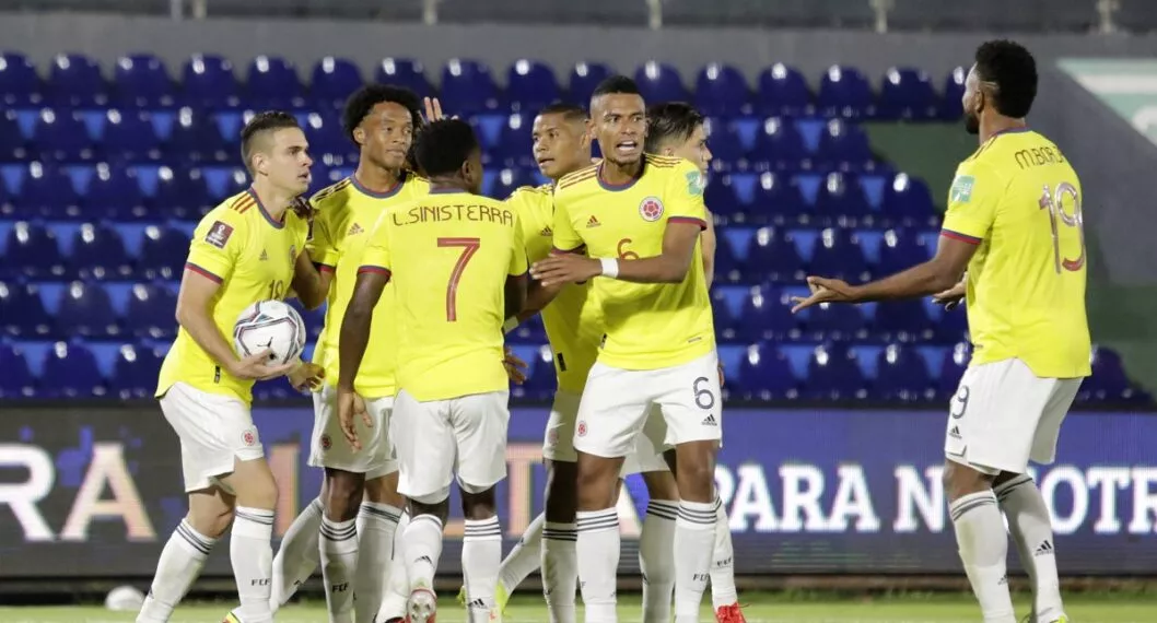 Selección Colombia ilustra nota de su rendimiento en diferentes eliminatorias
