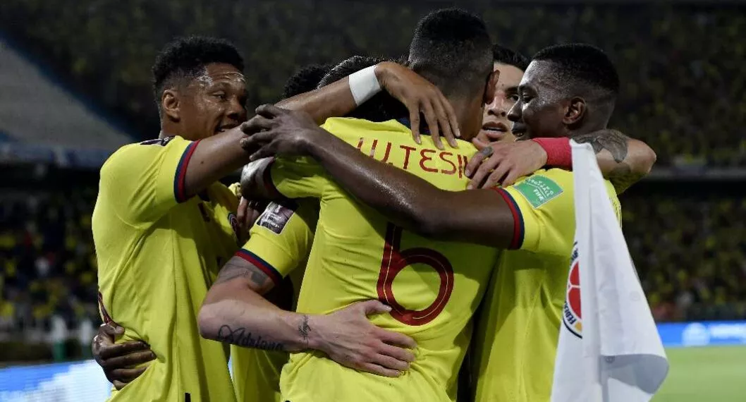 Foto de jugadores de Selección Colombia, en nota de cómo recordó Fifa al equipo en promoción de Mundial de Catar.