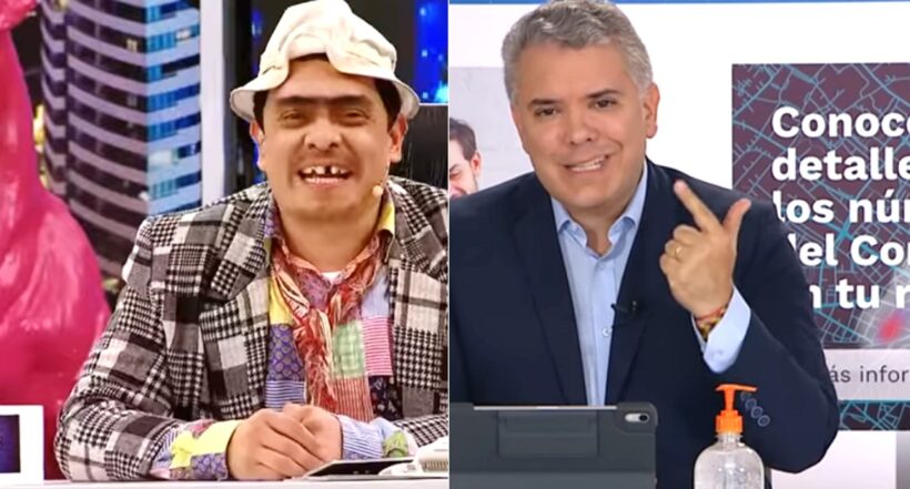 'Suso', que lanza pullazo a Iván Duque anunciando novedades de su programa de TV. Fotomontaje: Pulzo.