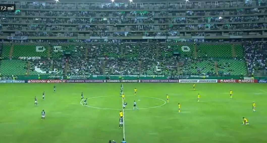 Floja asistencia de hinchas del Cali al partido contra Boca por Libertadores
