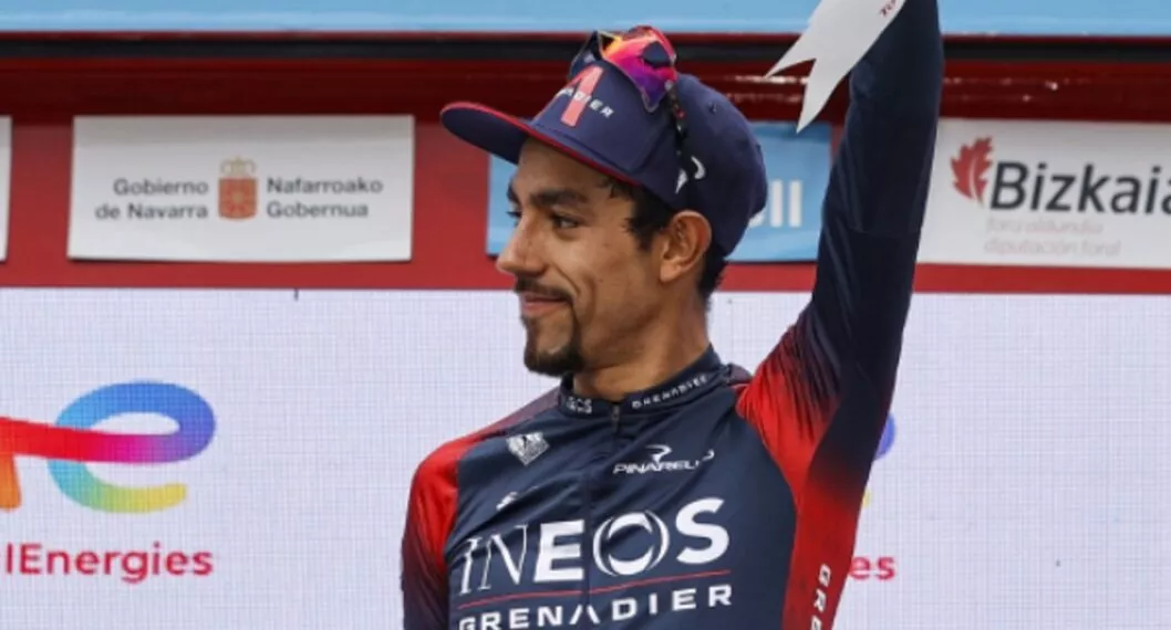 Daniel Felipe Martínez, ganador de la etapa 4 de la Vuelta al País Vasco.