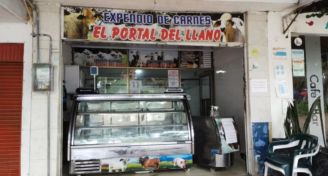 Una carnicería en Inírida (Guainía).