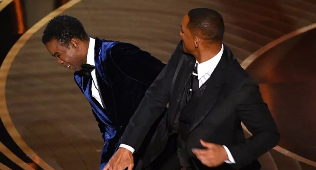 Will Smith y la cachetada que le dio a  Chris Rock en los Óscar.