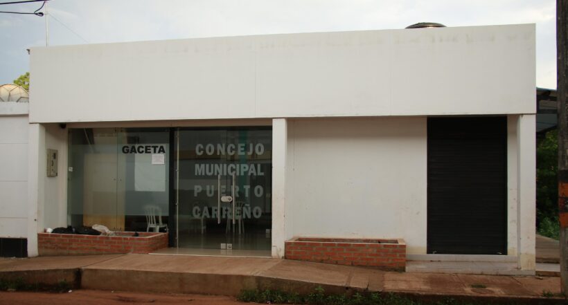 Sede del concejo municipal en Puerto Carreño.