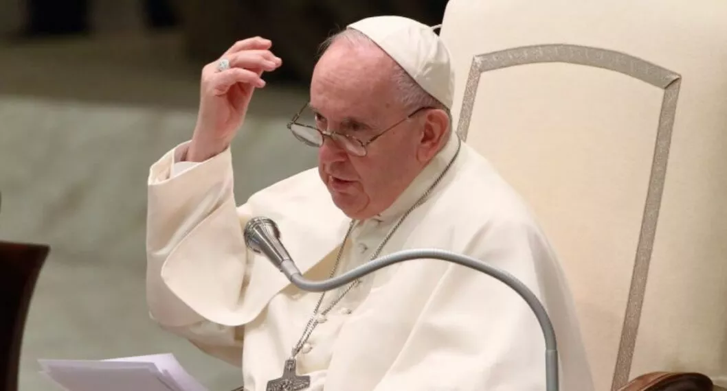 Imagen de el papa Francisco a propósito de Cómo ver las misas de Semana Santa que dará desde el Vaticano