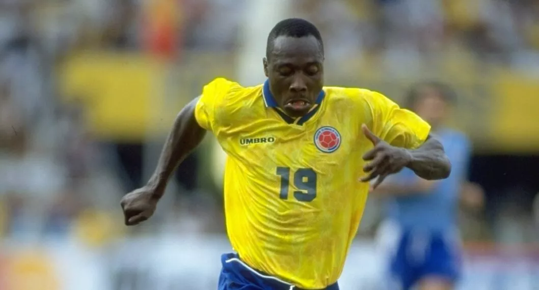 Freddy Rincon, jugador colombiano. 