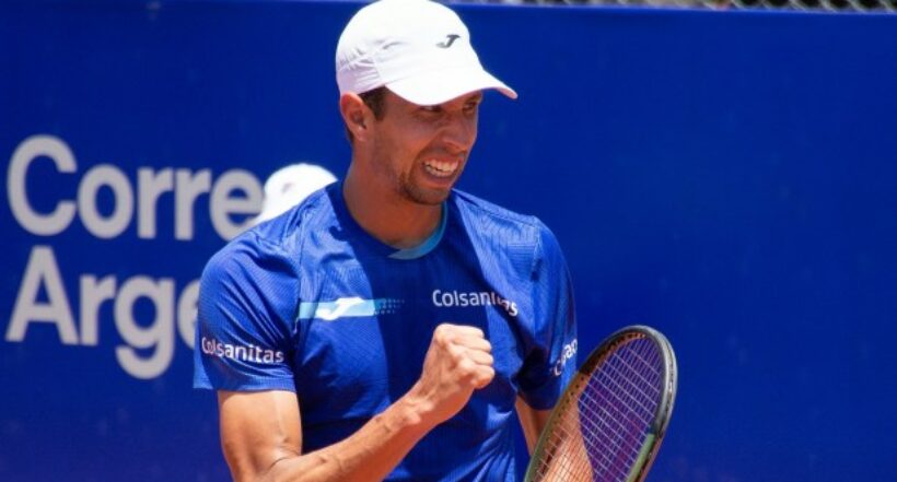 Imagen de Daniel Galán, quien jugará la final del Challenger de Sarasota, en Estados Unidos