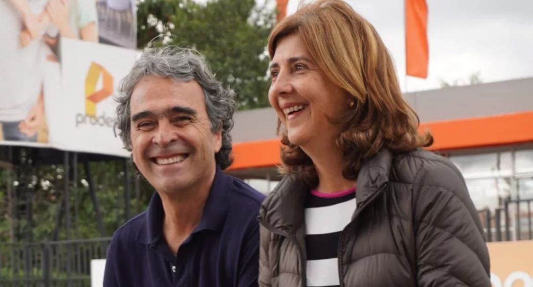 María Ángela Holguín, de lleno con Fajardo; el candidato dice que no es ficha de Santos