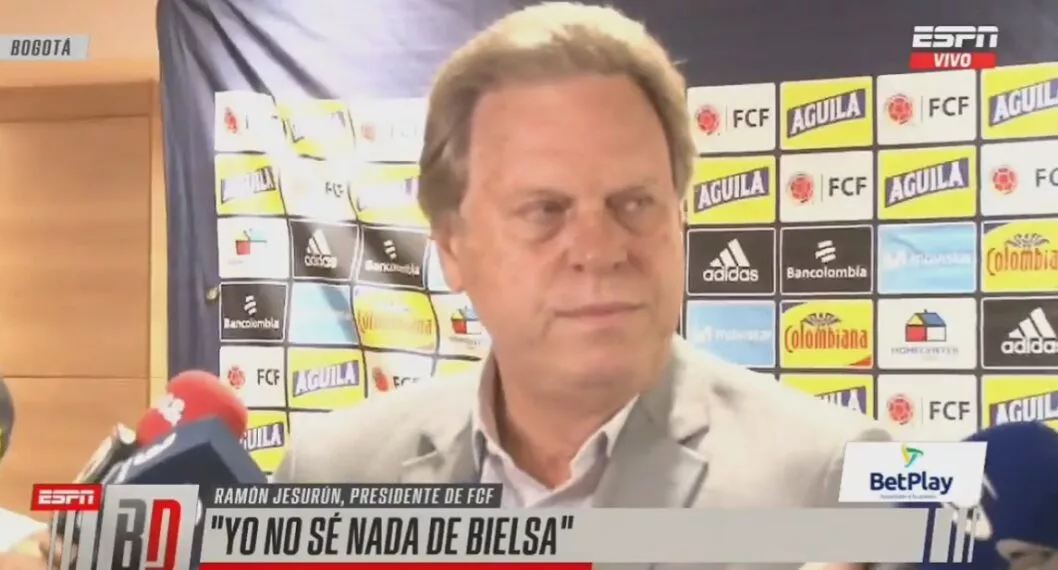 Le preguntaron a Ramón Jesurún por qué no se va de la Selección Colombia