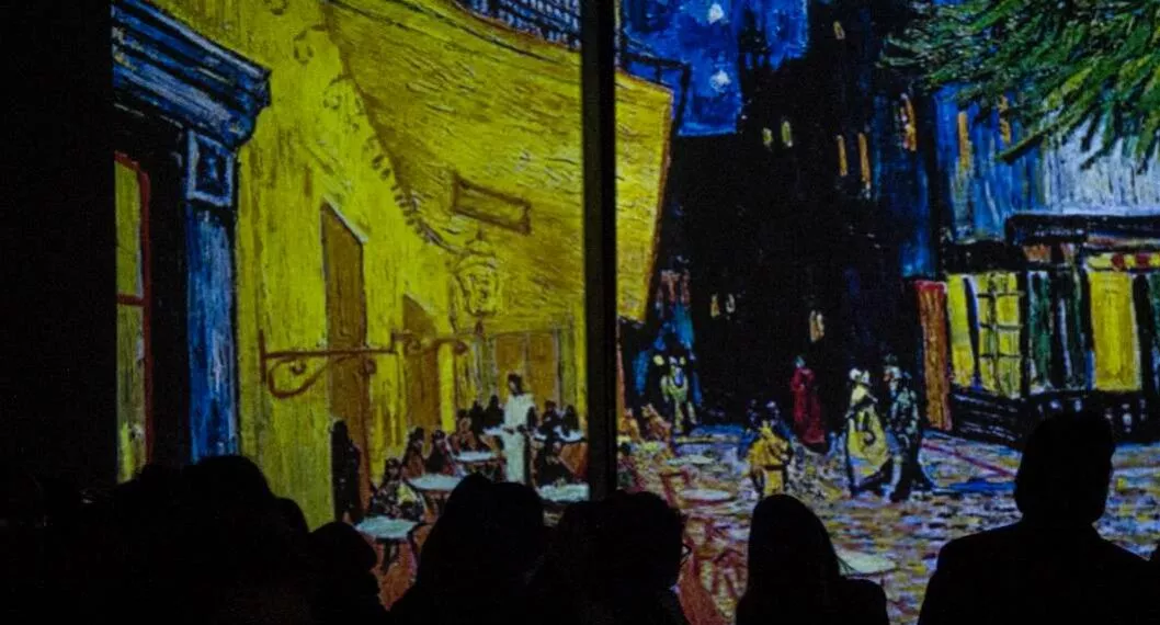 Foto de exposición de Van Gogh en Bogotá en 2016, en nota de Beyond Van Gogh en Bogotá 2022: precios de boletas, fechas, dónde es y cómo será.