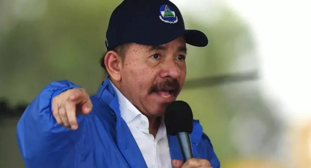 Foto de Daniel Ortega, en nota de Nicaragua sobre Colombia por fallo de la CIJ: "¿Qué les hace ser tan retadores?".
