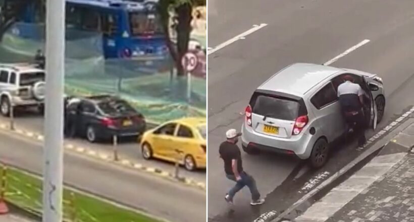 Robo en Calle 100, revelan modus operandi.