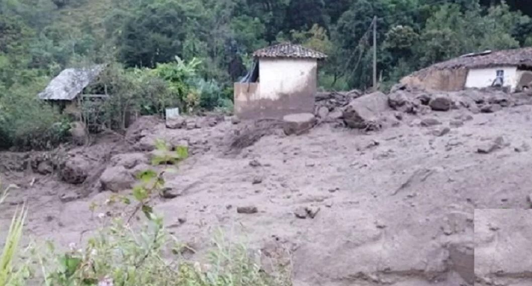 Emergencia en Cundinamarca por una avalancha que impactó el municipio de Viotá.