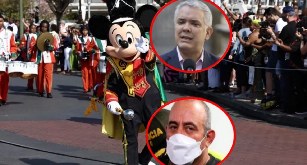 Iván Duque y alias 'Otoniel'. a propósito de las declaraciones del presidente sobre la extradición y Disney. 
