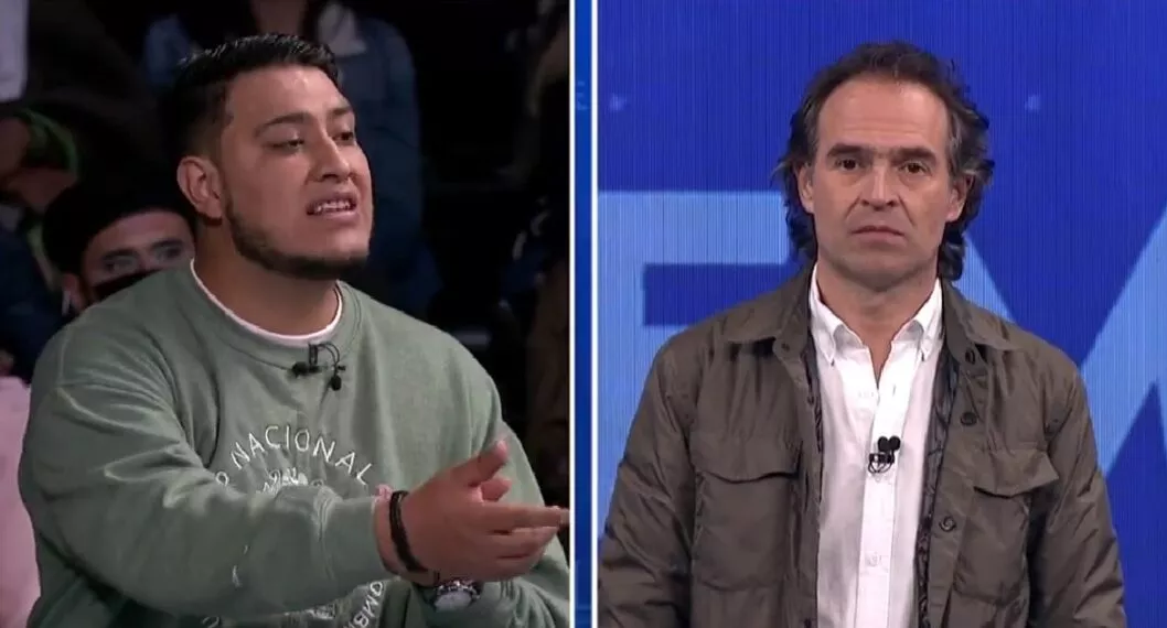 Joven confrontó a Federico Gutiérrez en Noticias Caracol y lo aplaudieron