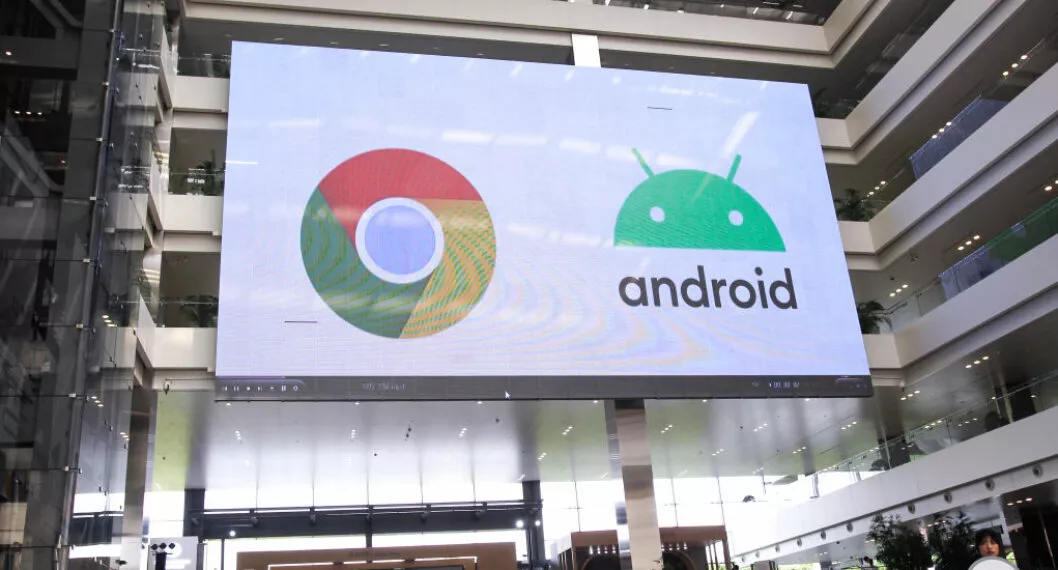 Imagen del logo de Chrome y Android a propósito de cómo tomar pantallazo o captura de pantalla en el modo incógnito de Android