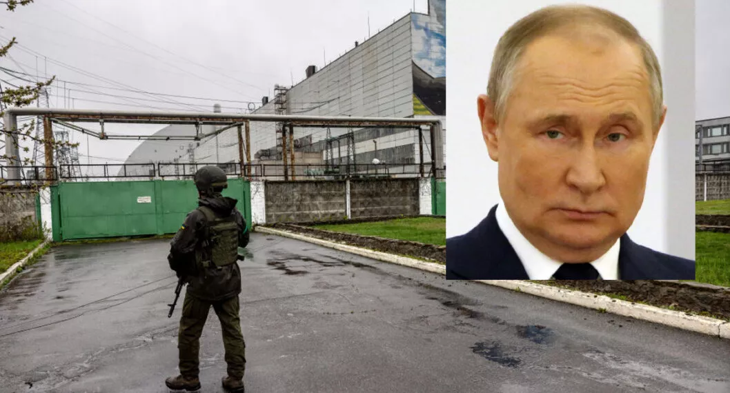 Ucrania dice que Vladimir Putin puso al mundo en riesgo en Chernóbil