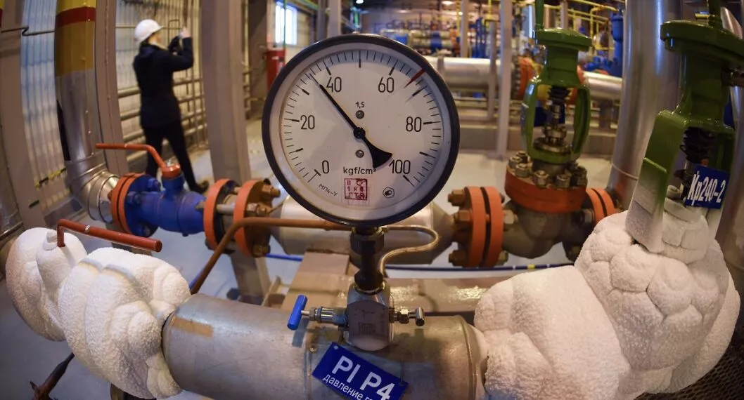 Imagen de planta de gas ilustra artículo Rusia les cortó el gas a Polonia y Bulgaria 