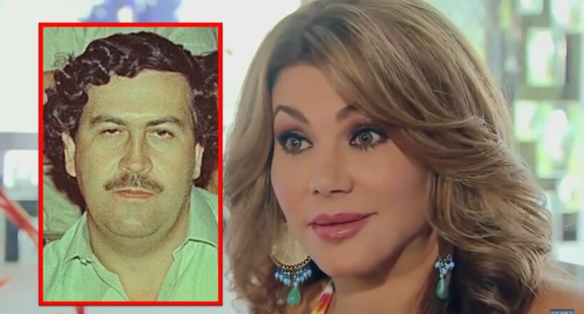 Foto de Lady Noriega y Pablo Escobar: novio de ella murió por orden de él, según contó en el Canal RCN.