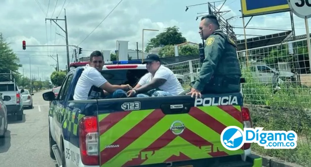 [Video] Capturados ladrones que dejaron una persona herida en la comuna 1 de Barrancabermeja
