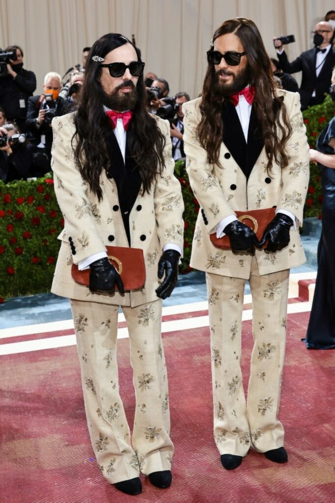 Alessandro Michele y Jared Leto - AFP 