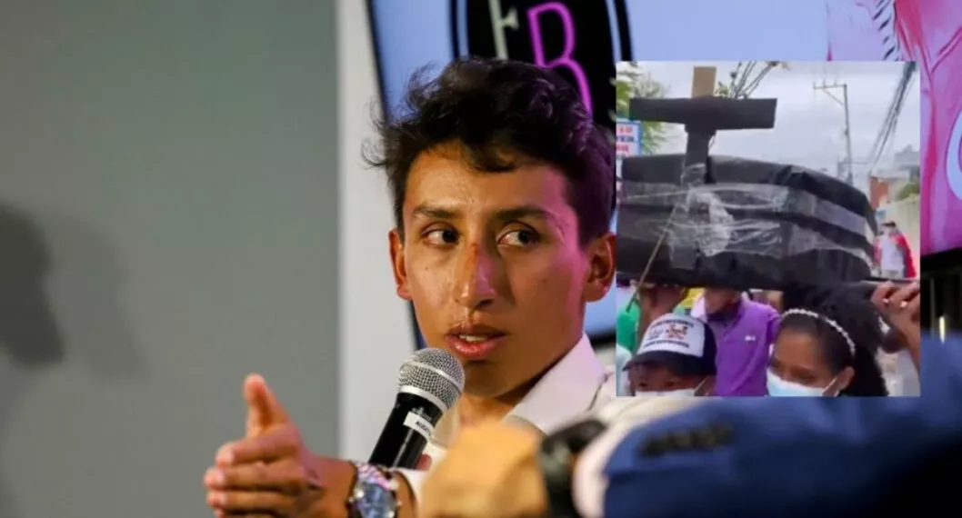 “Es una estupidez”: paliza de Egan Bernal ante video publicado por Gustavo Bolívar