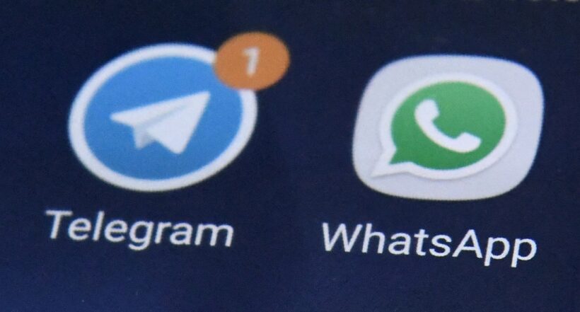 Telegram y WhatsApp ilustran nota sobre que la primera 'app' tendrá plan premium pagando