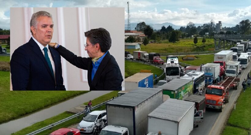 La funcionaria se refirió al recaudo de los peajes a las salidas de Bogotá. (Fotomontaje Pulzo)