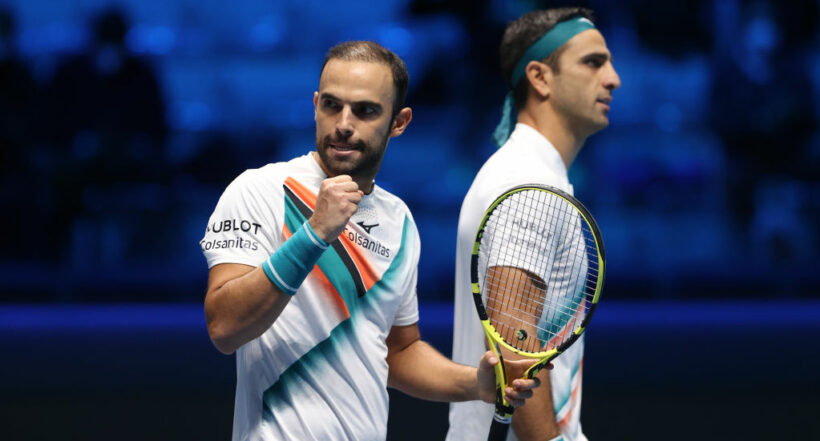 Imagen de Juan Sebastián Cabal y Robert Farah, que están en cuartos de final del ATP de Madrid