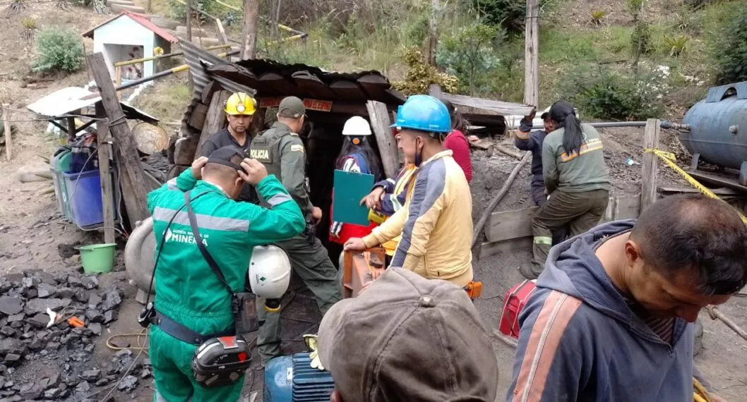Una explosión de metano en una mina mató a 2 mineros en Cucunubá, Boyacá.