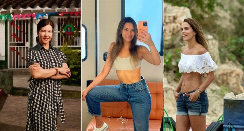 Carmenza Cossio, Juana Arias y Catalina Aristizábal, a propósito de lista de famosas colombianas que son madre e hija (fotomontaje Pulzo).
