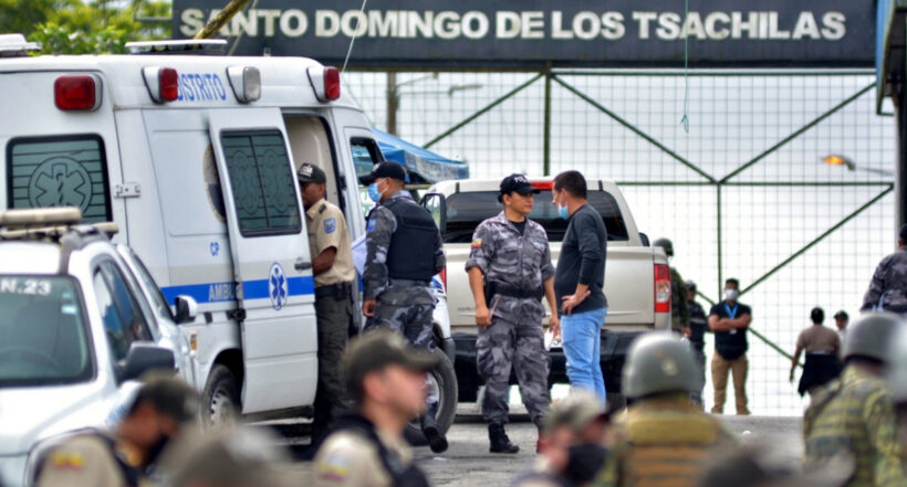 Motín en cárcel de Ecuador dejó 43 fallecidos y 13 heridos.
