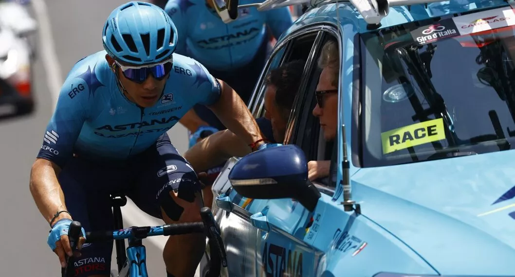 Por qué Miguel Ángel López abandonó el Giro de Italia: estaba lesionado