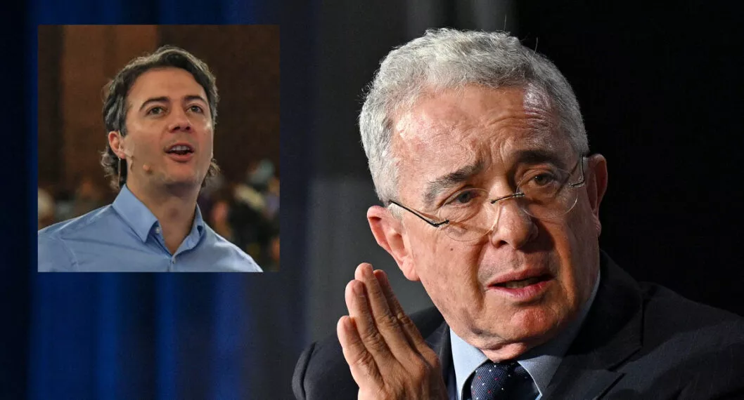 Álvaro Uribe critica a Daniel Quintero por video a Gustavo Petro