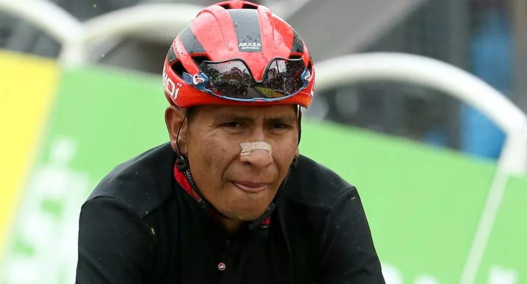 Foto de Nairo Quintana, en nota de Nairo Quintana estalló con indignación por lío en Colombia que denunció (video).