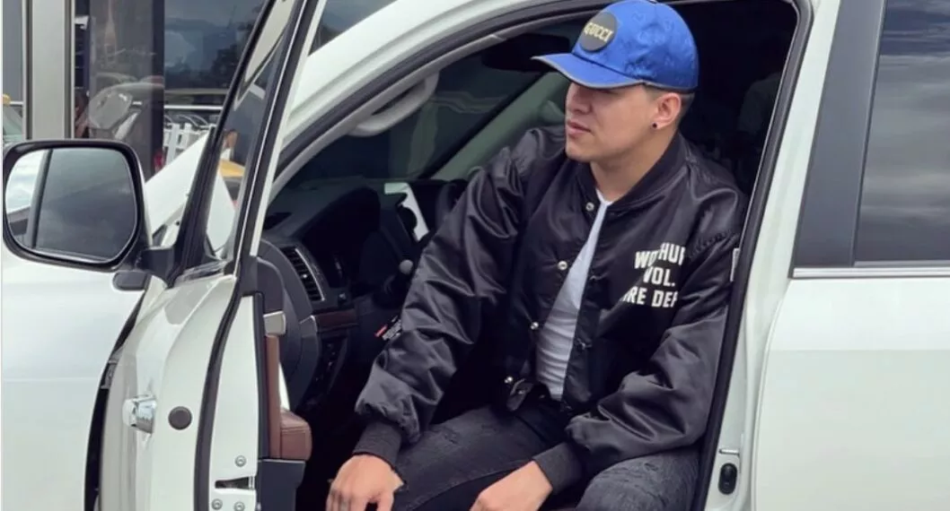Yeison Jiménez denuncia robo de camioneta de su mánager en concurrido sector de Bogotá.