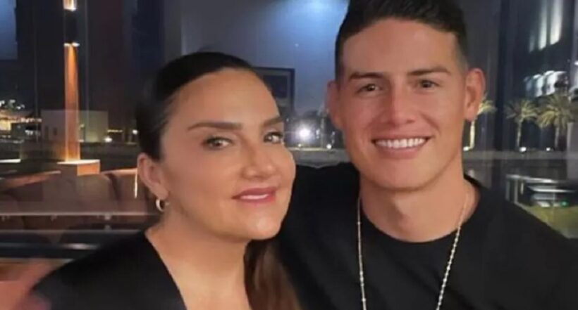 James Rodríguez y su mamá, quien confesó si alguna vez lo pilló viendo videos subidos de tono